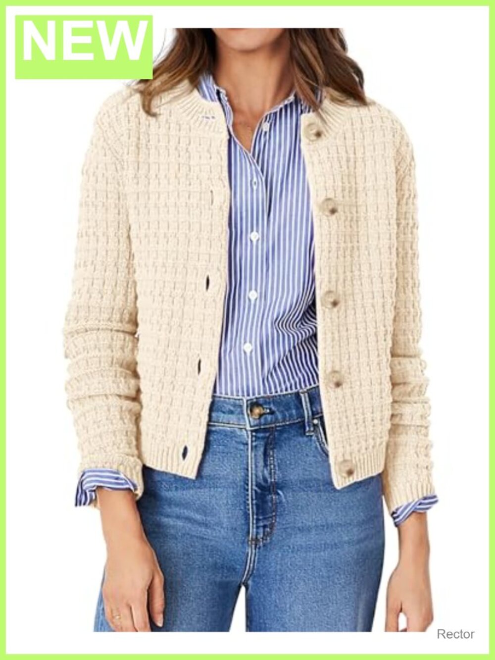 Women's Lightweight Cotton Cardigan Sweater Button Up Open Front Long Sleeve